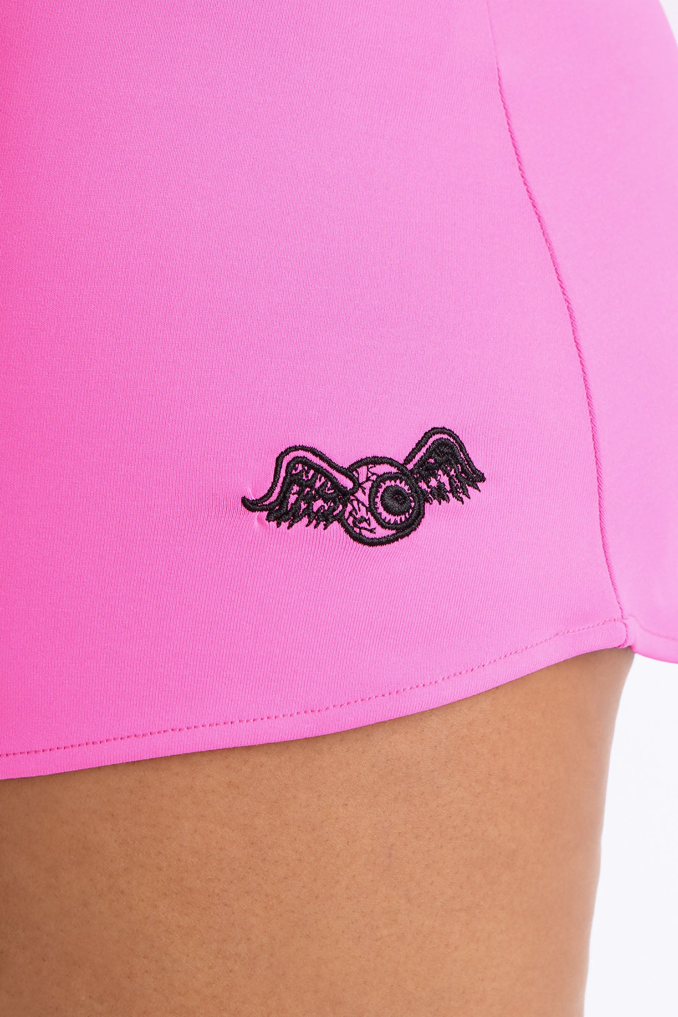 Von Dutch Sporty Micro Skirt - Hot Pink - Image 4