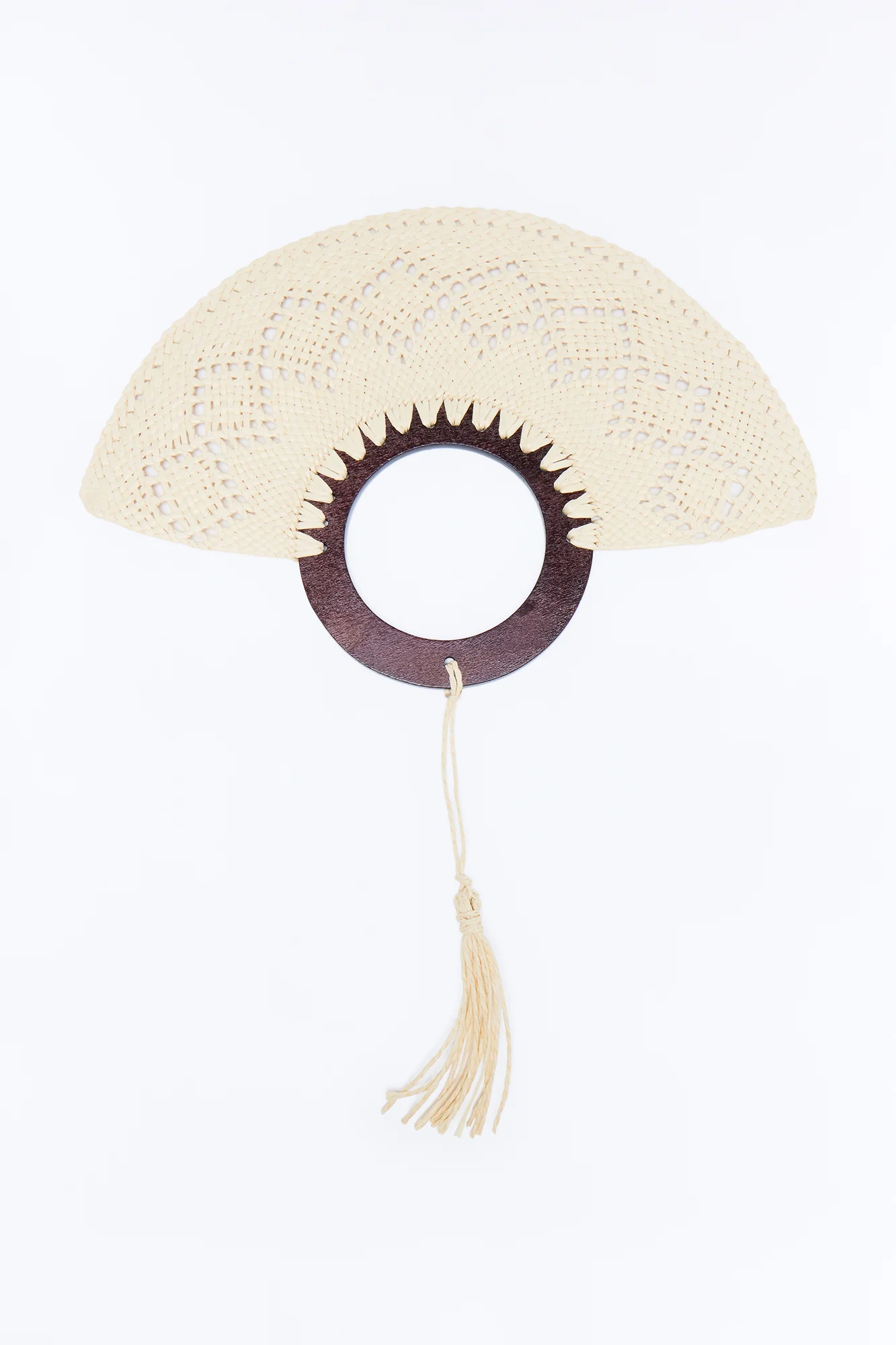 Walking On Air Crochet Fan - Ivory - Image 3