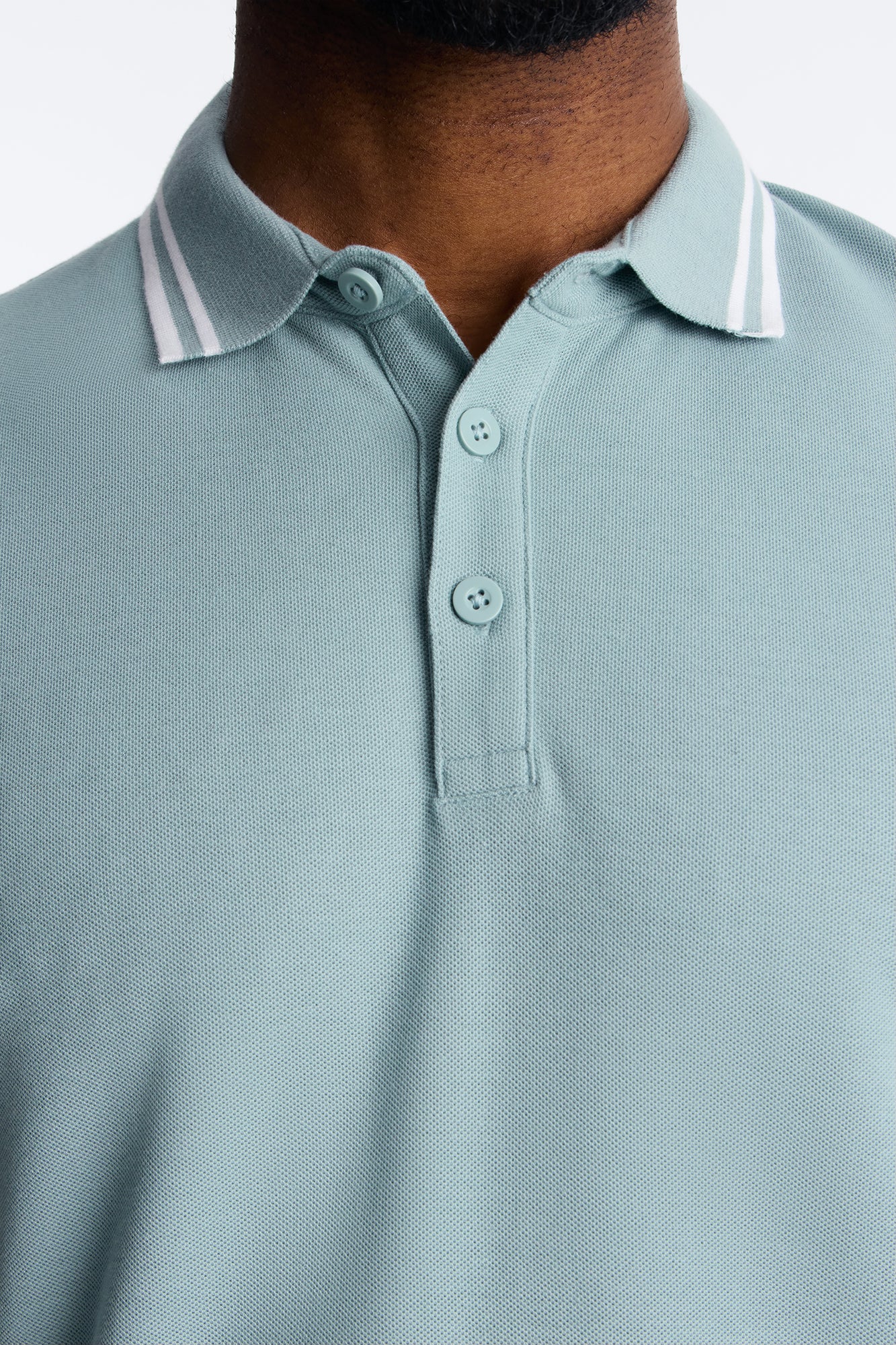 Wilson Short Sleeve Polo - Slate Blue - Image 3