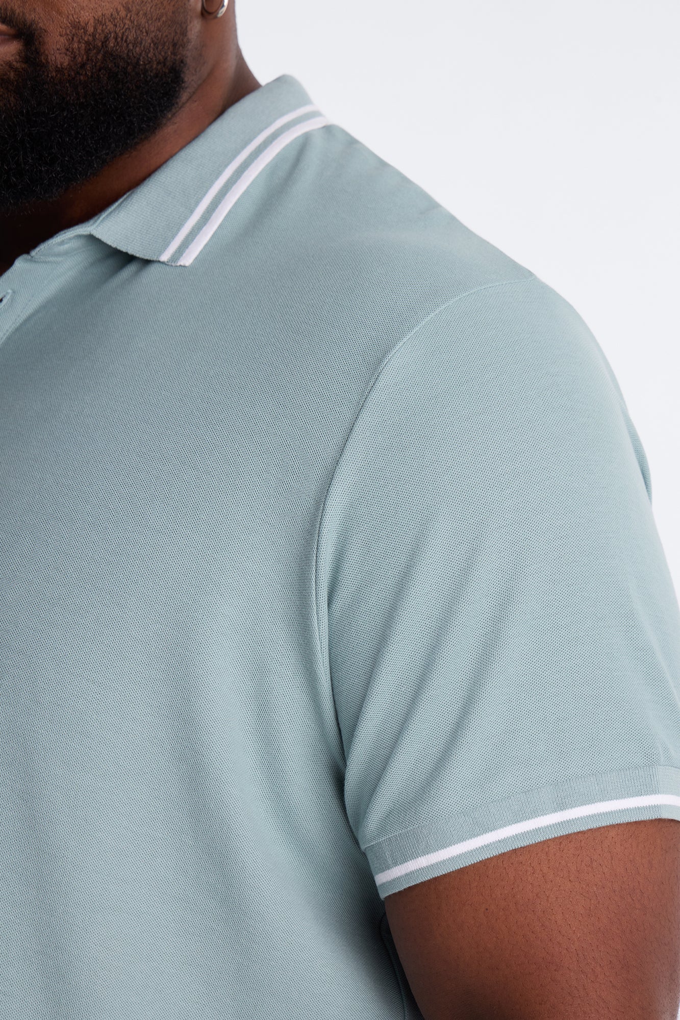 Wilson Short Sleeve Polo - Slate Blue - Image 7