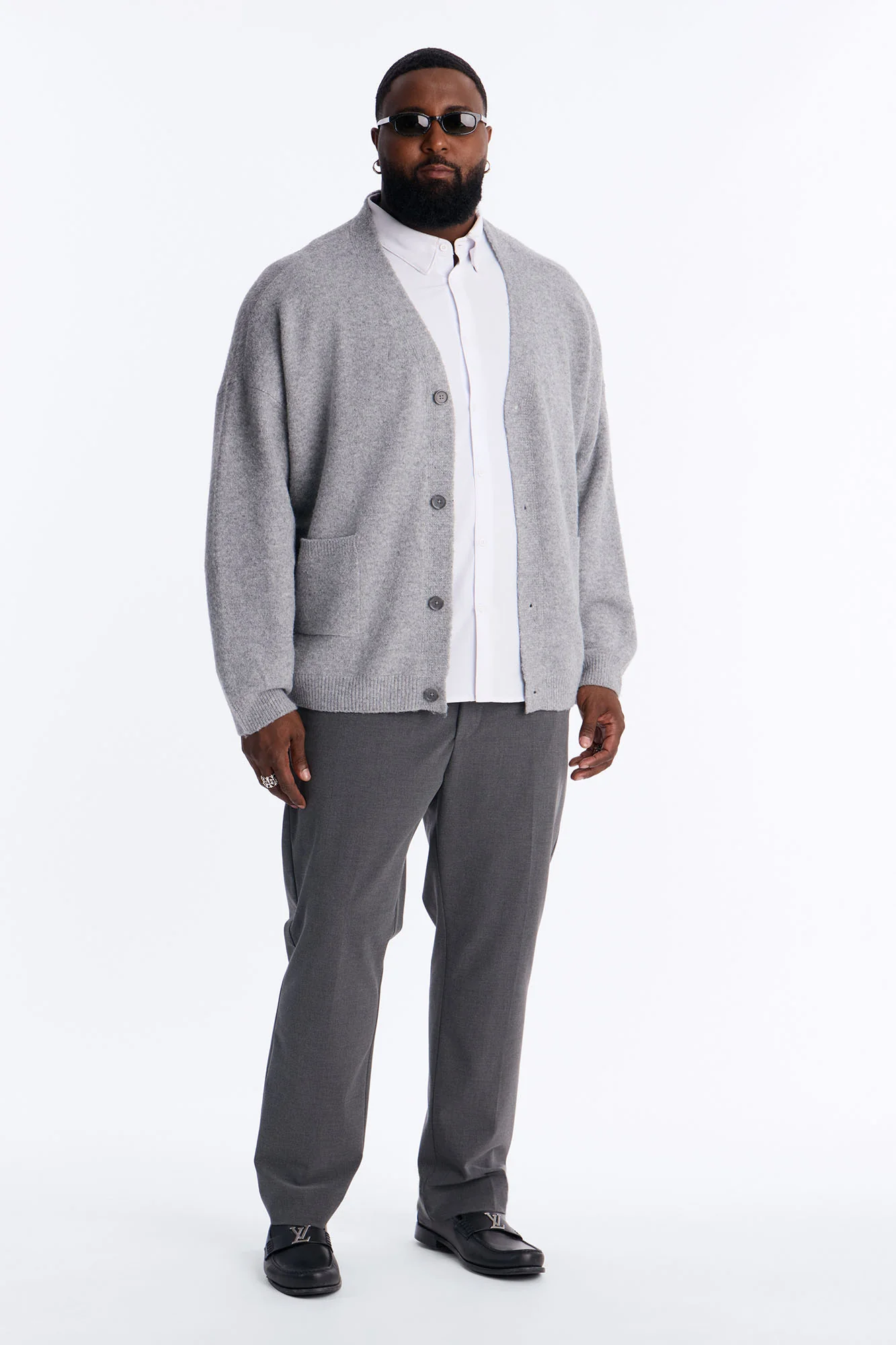 Windsor Luxe Slim Trouser - Charcoal - Image 6