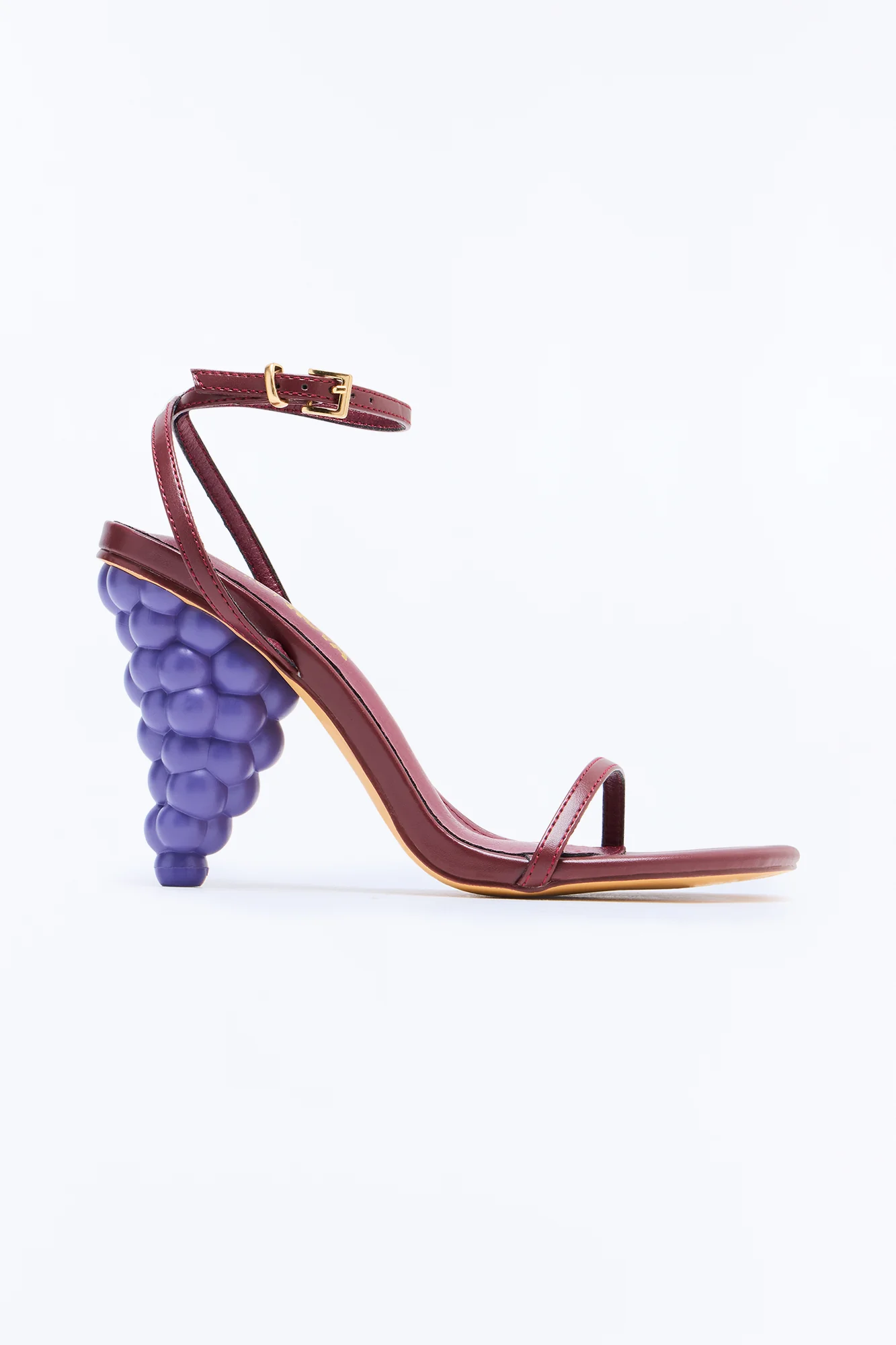 Winery Novelty Heels - Burgundy