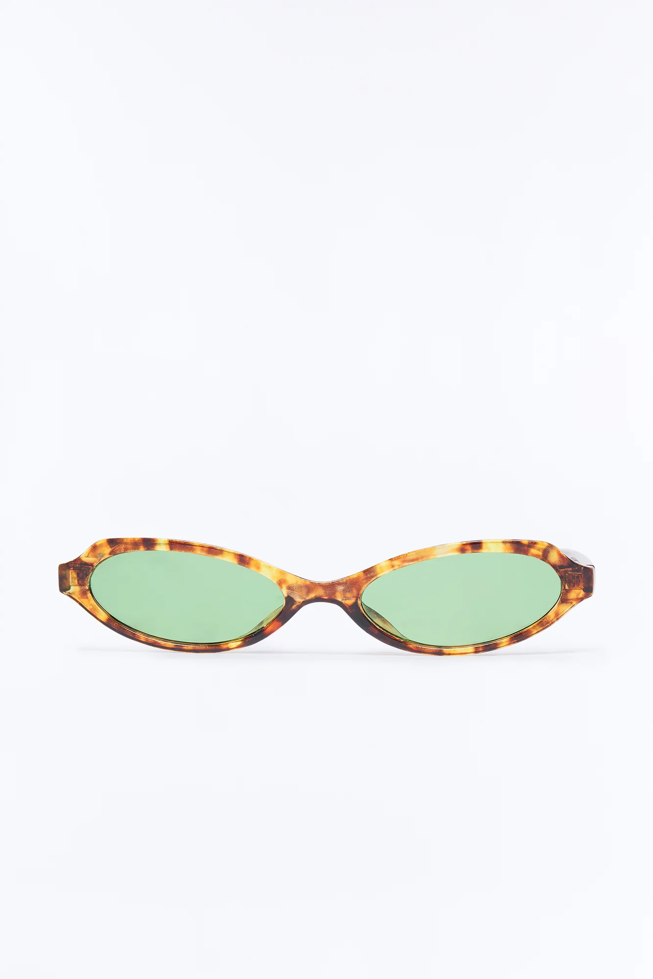 Wise Guy Sunglasses - Tortoise/Green - Image 3