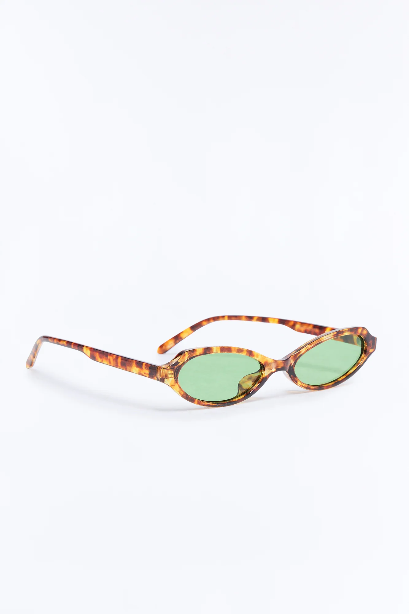 Wise Guy Sunglasses - Tortoise/Green - Image 4
