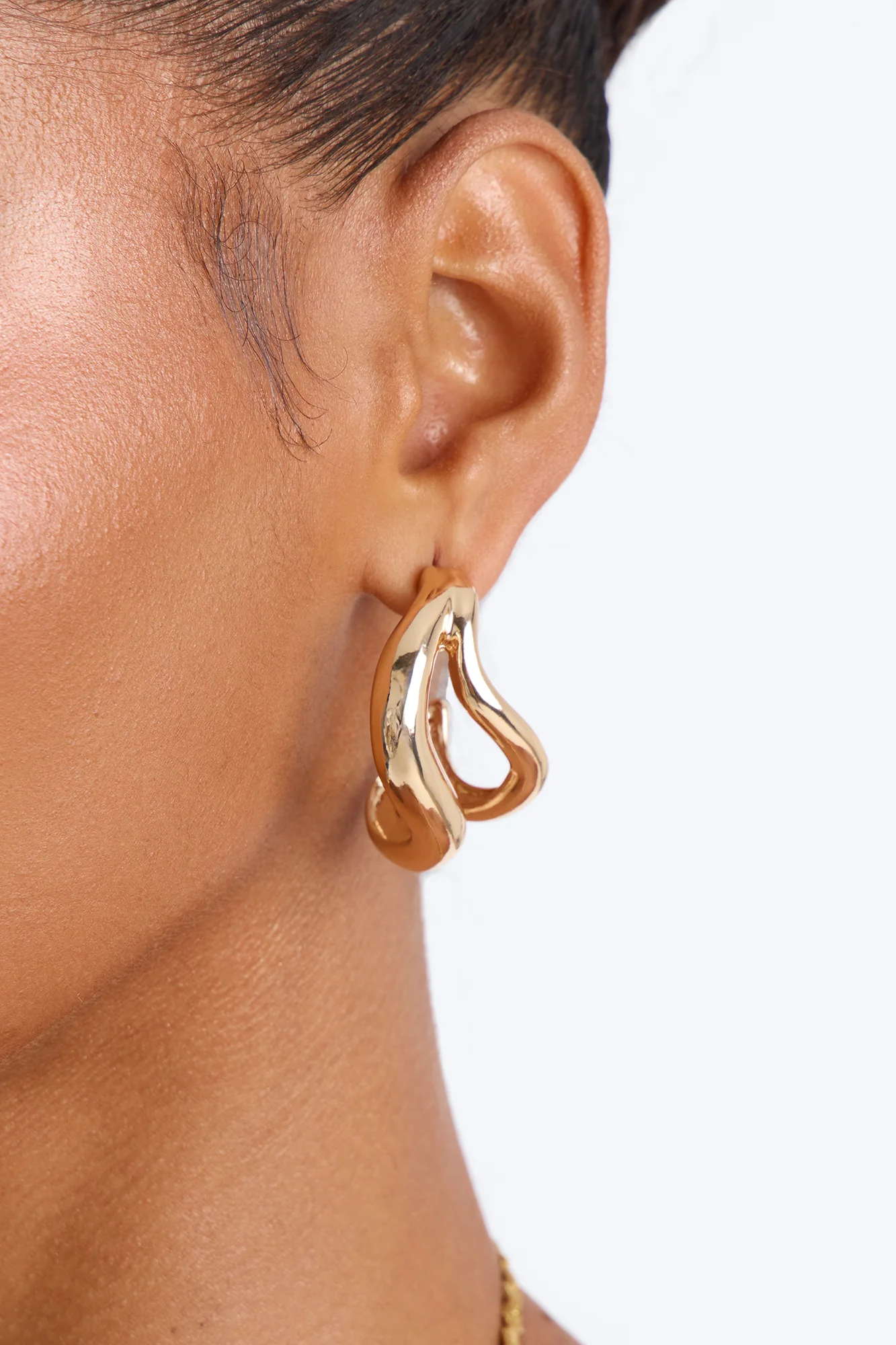 You Can't Stop Me Earrings - Gold