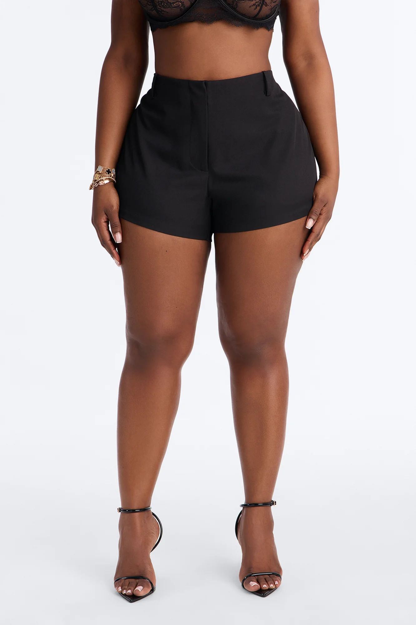 Your New Obsession Mini Trouser Short - Black - Image 5